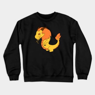 Yellow Chinese Dragon Crewneck Sweatshirt